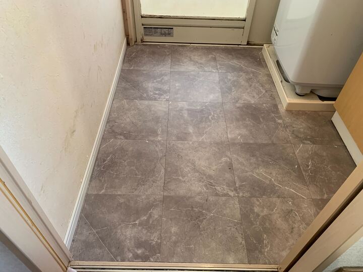 クッションフロア張り