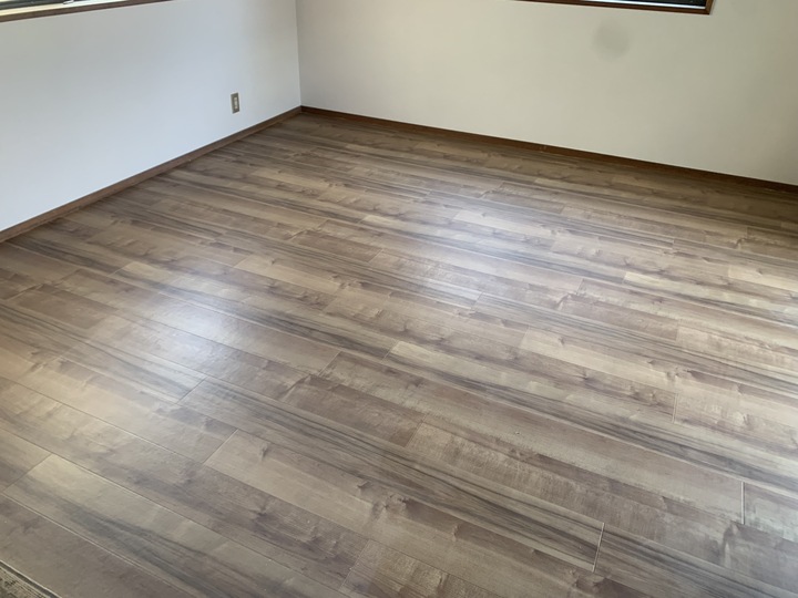 クッションフロアの張り替え