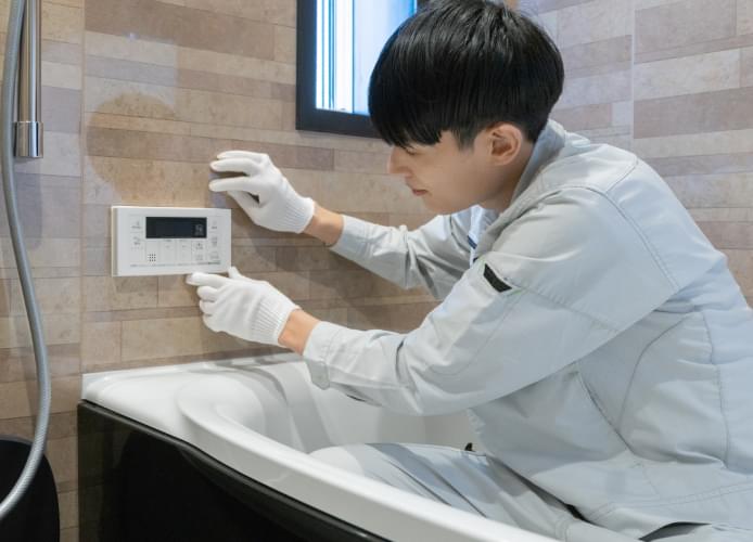 浴室：毎日快適な浴室